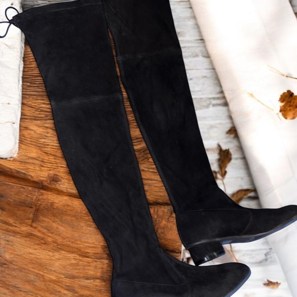 STUART WEITZMAN Suede Over Knee Boots BRAND NEW